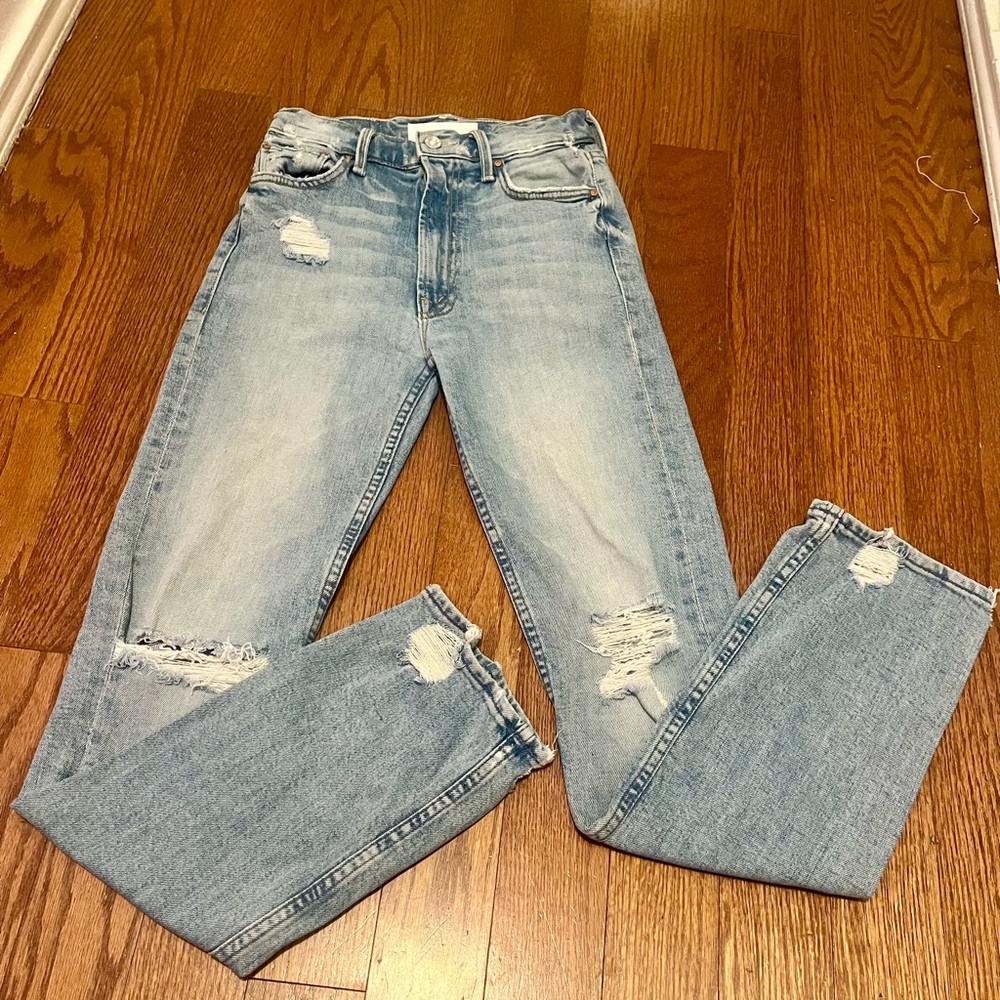 MOTHER - Mother Superior High Waisted Order Skimp Jeans “the Confession” Size 25